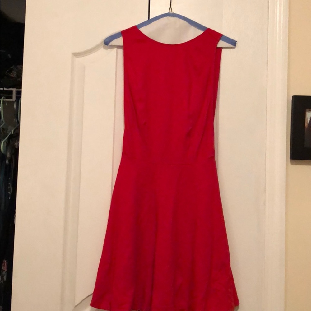 Red Skater Dress
